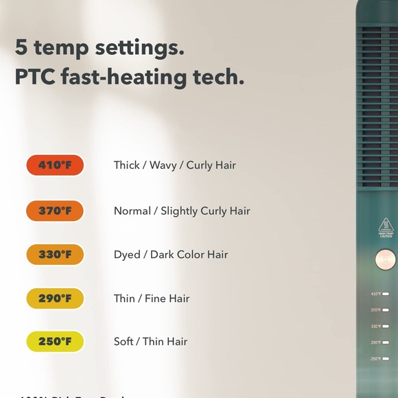 ZAO’S Selection Store Ceramic Electric Straightening Comb For All Hair Types - Picture 3 of 14